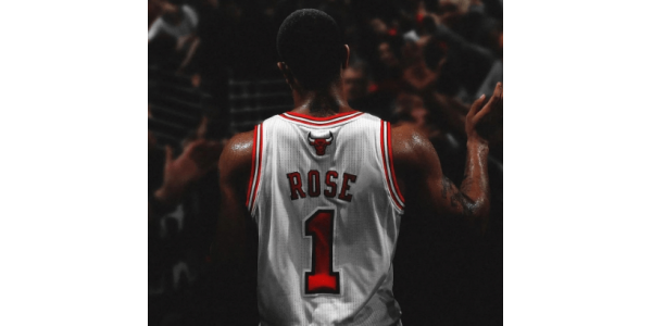 Homenaje a una leyenda: La camiseta número 1 de Derrick Rose pronto lucirá en el United Center Homenaje a una leyenda: La camiseta número 1 de Derrick Rose pronto lucirá en el United Center