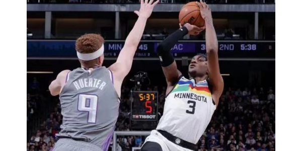 Timberwolves vencen a Kings por cuarta victoria consecutiva