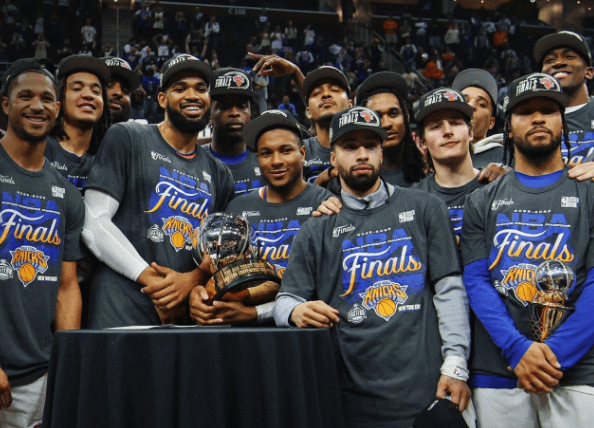 Los Knicks barrieron a los Cavaliers 4-0, demostrando su potencial de campeonato