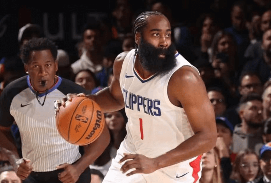 El debut de Harden en los Clippers fracasó